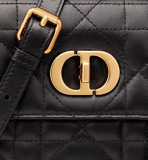 My Dior Mini Doctor Bag Black Macrocannage Lambskin 